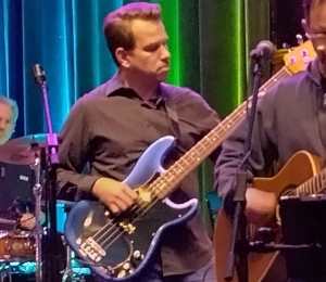 Matt the man on bass.